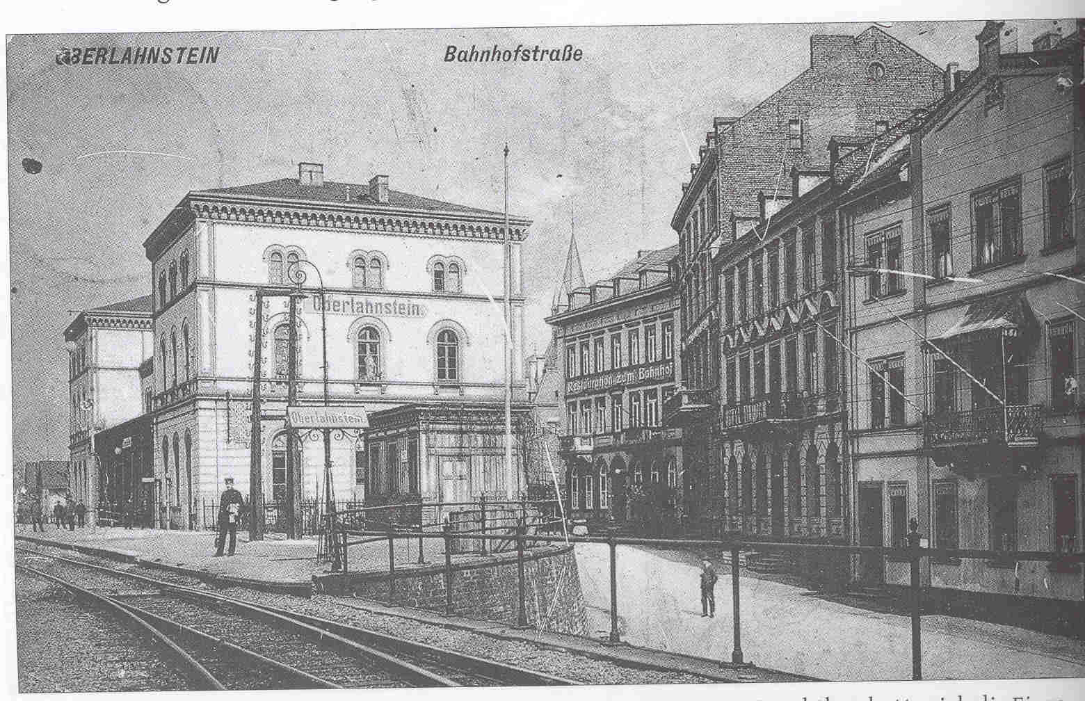 30_09 OL Bahnhof und Hotels um 1910