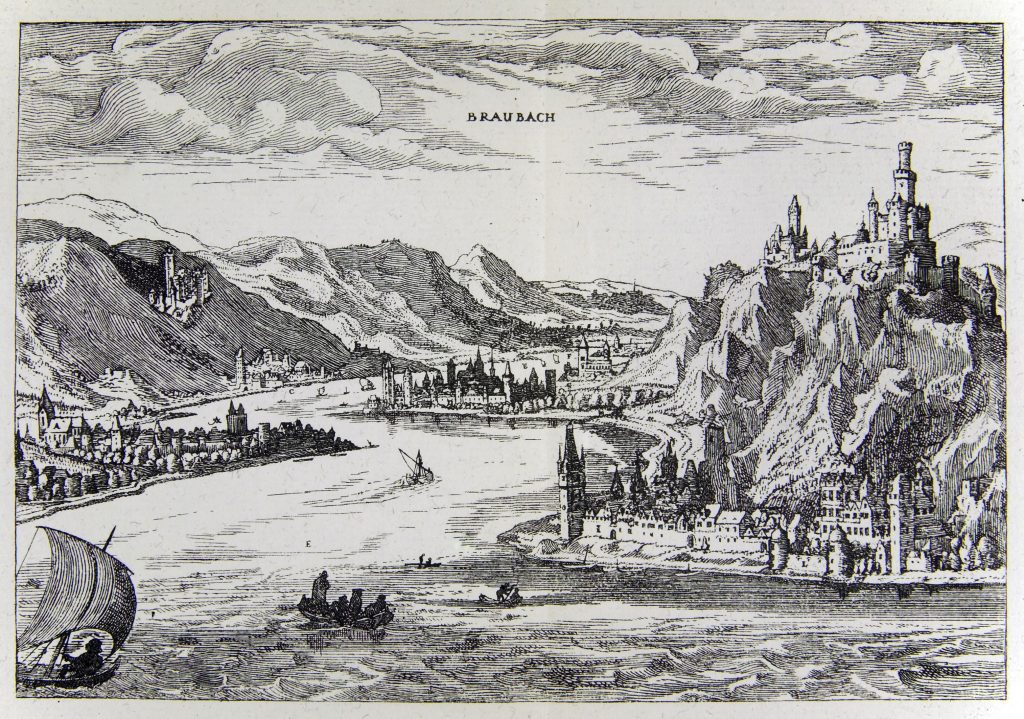 Sebald Ansicht des Rheins bei Braubach,